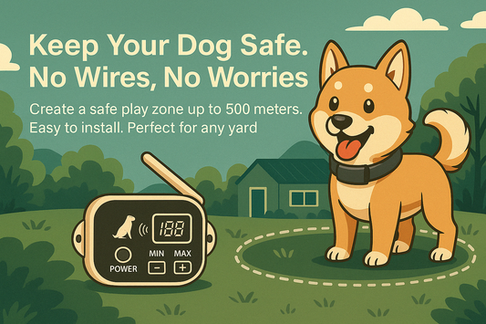 PetZone Protect™ Wireless Dog Fence – Safe, Portable, and Easy to Use